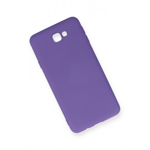 Newface Samsung Galaxy J7 Prime Kılıf Nano içi Kadife Silikon - Mor Newface Samsung Galaxy J7 Prime Kılıf Nano içi Kadife Silikon - Mor