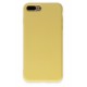 Newface iPhone 8 Plus Kılıf Nano içi Kadife Silikon - Sarı Newface iPhone 8 Plus Kılıf Nano içi Kadife Silikon - Sarı
