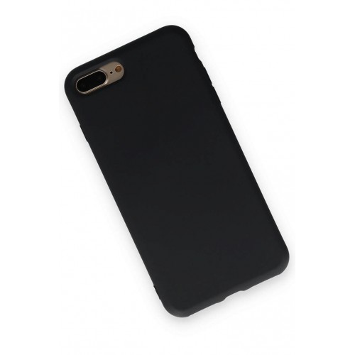 Newface iPhone 8 Plus Kılıf Nano içi Kadife Silikon - Siyah Newface iPhone 8 Plus Kılıf Nano içi Kadife Silikon - Siyah