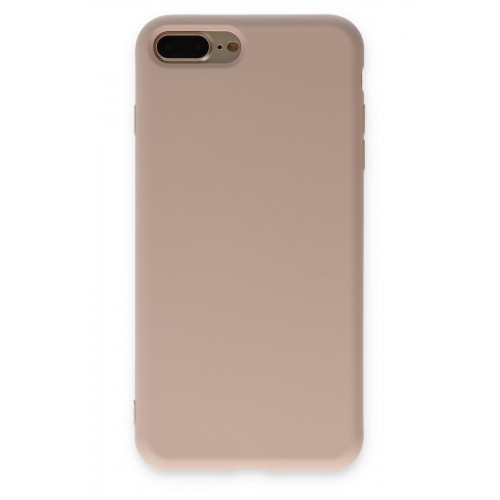 Newface iPhone 8 Plus Kılıf Nano içi Kadife Silikon - Pudra Newface iPhone 8 Plus Kılıf Nano içi Kadife Silikon - Pudra
