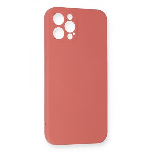 Newface iPhone 12 Pro Kılıf Nano içi Kadife Silikon - Kiremit Newface iPhone 12 Pro Kılıf Nano içi Kadife Silikon - Kiremit