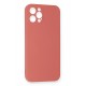Newface iPhone 12 Pro Kılıf Nano içi Kadife Silikon - Kiremit Newface iPhone 12 Pro Kılıf Nano içi Kadife Silikon - Kiremit