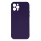 Newface iPhone 12 Pro Max Kılıf Nano içi Kadife Silikon - Mor Newface iPhone 12 Pro Max Kılıf Nano içi Kadife Silikon - Mor