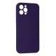 Newface iPhone 12 Pro Max Kılıf Nano içi Kadife Silikon - Mor Newface iPhone 12 Pro Max Kılıf Nano içi Kadife Silikon - Mor