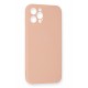 Newface iPhone 12 Pro Max Kılıf Nano içi Kadife Silikon - Pudra Newface iPhone 12 Pro Max Kılıf Nano içi Kadife Silikon - Pudra