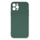 Newface iPhone 12 Pro Max Kılıf Nano içi Kadife Silikon - Koyu Yeşil Newface iPhone 12 Pro Max Kılıf Nano içi Kadife Silikon - Koyu Yeşil