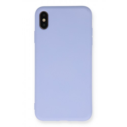 Newface iPhone X Kılıf Nano içi Kadife Silikon - Lila Newface iPhone X Kılıf Nano içi Kadife Silikon - Lila