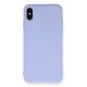 Newface iPhone X Kılıf Nano içi Kadife Silikon - Lila Newface iPhone X Kılıf Nano içi Kadife Silikon - Lila