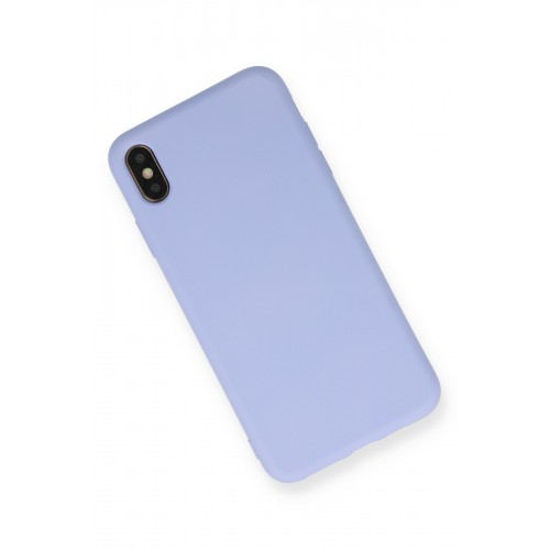 Newface iPhone X Kılıf Nano içi Kadife Silikon - Lila Newface iPhone X Kılıf Nano içi Kadife Silikon - Lila
