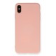 Newface iPhone XS Max Kılıf Nano içi Kadife Silikon - Pembe Newface iPhone XS Max Kılıf Nano içi Kadife Silikon - Pembe