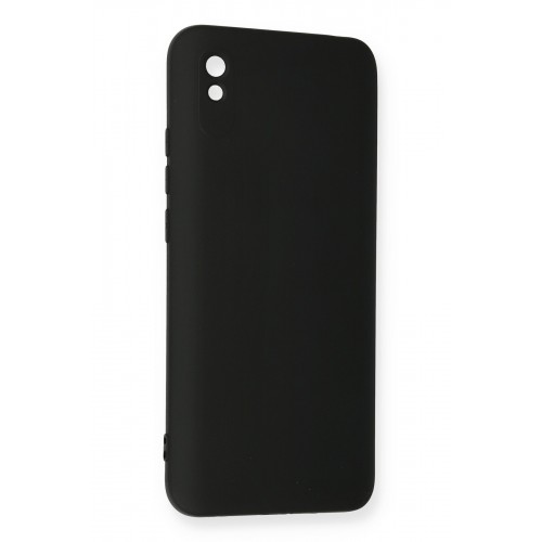 Newface Xiaomi Redmi 9A Kılıf Nano içi Kadife Silikon - Siyah Newface Xiaomi Redmi 9A Kılıf Nano içi Kadife Silikon - Siyah