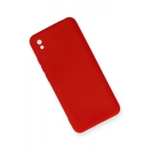 Newface Xiaomi Redmi 9A Kılıf Nano içi Kadife Silikon - Kırmızı Newface Xiaomi Redmi 9A Kılıf Nano içi Kadife Silikon - Kırmızı