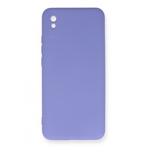 Newface Xiaomi Redmi 9A Kılıf Nano içi Kadife Silikon - Lila Newface Xiaomi Redmi 9A Kılıf Nano içi Kadife Silikon - Lila