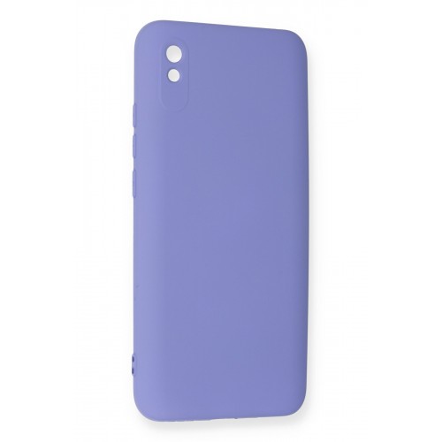 Newface Xiaomi Redmi 9A Kılıf Nano içi Kadife Silikon - Lila Newface Xiaomi Redmi 9A Kılıf Nano içi Kadife Silikon - Lila