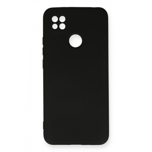 Newface Xiaomi Redmi 9C Kılıf Nano içi Kadife  Silikon - Siyah