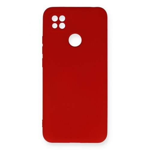 Newface Xiaomi Redmi 9C Kılıf Nano içi Kadife Silikon - Kırmızı Newface Xiaomi Redmi 9C Kılıf Nano içi Kadife Silikon - Kırmızı