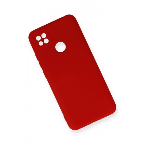 Newface Xiaomi Redmi 9C Kılıf Nano içi Kadife Silikon - Kırmızı Newface Xiaomi Redmi 9C Kılıf Nano içi Kadife Silikon - Kırmızı