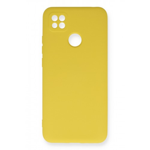 Newface Xiaomi Redmi 9C Kılıf Nano içi Kadife Silikon - Sarı Newface Xiaomi Redmi 9C Kılıf Nano içi Kadife Silikon - Sarı