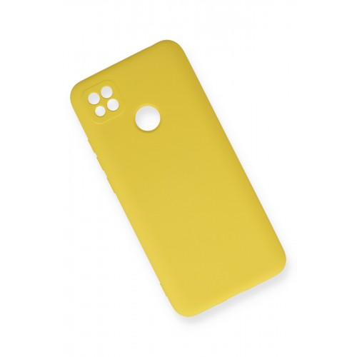 Newface Xiaomi Redmi 9C Kılıf Nano içi Kadife Silikon - Sarı Newface Xiaomi Redmi 9C Kılıf Nano içi Kadife Silikon - Sarı