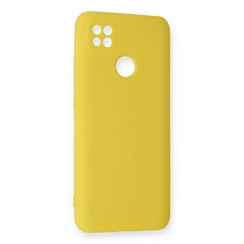 Newface Xiaomi Redmi 9C Kılıf Nano içi Kadife Silikon - Sarı Newface Xiaomi Redmi 9C Kılıf Nano içi Kadife Silikon - Sarı