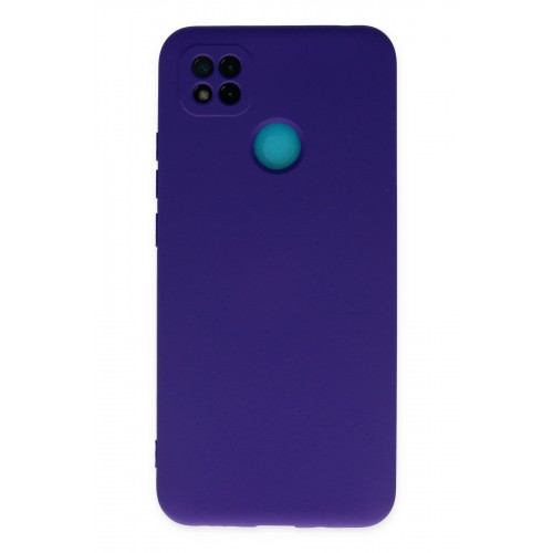 Newface Xiaomi Redmi 9C Kılıf Nano içi Kadife Silikon - Mor Newface Xiaomi Redmi 9C Kılıf Nano içi Kadife Silikon - Mor