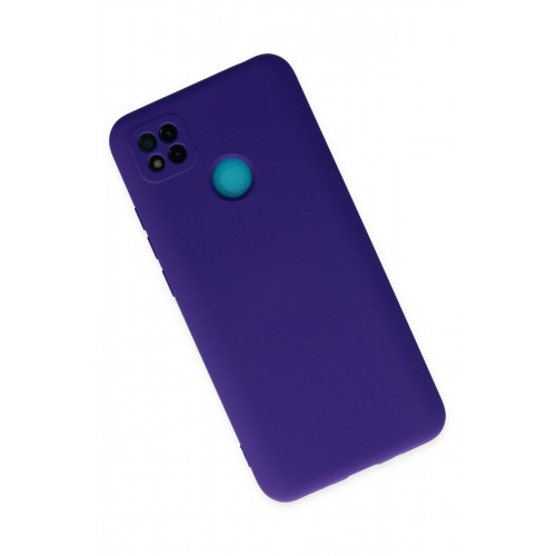 Newface Xiaomi Redmi 9C Kılıf Nano içi Kadife Silikon - Mor Newface Xiaomi Redmi 9C Kılıf Nano içi Kadife Silikon - Mor