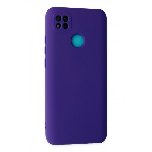 Newface Xiaomi Redmi 9C Kılıf Nano içi Kadife Silikon - Mor Newface Xiaomi Redmi 9C Kılıf Nano içi Kadife Silikon - Mor