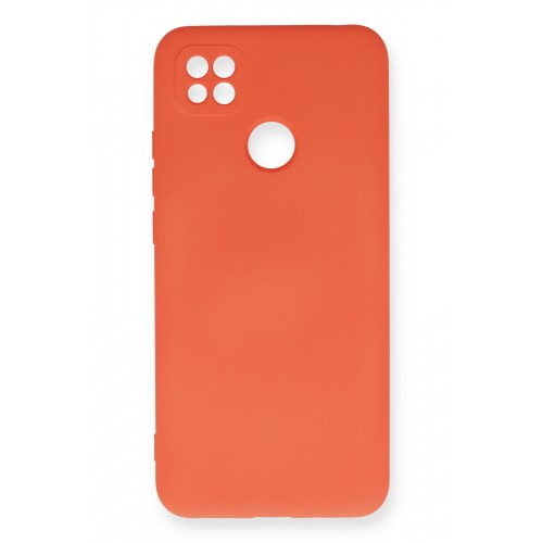 Newface Xiaomi Redmi 9C Kılıf Nano içi Kadife Silikon - Turuncu Newface Xiaomi Redmi 9C Kılıf Nano içi Kadife Silikon - Turuncu