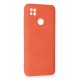 Newface Xiaomi Redmi 9C Kılıf Nano içi Kadife Silikon - Turuncu Newface Xiaomi Redmi 9C Kılıf Nano içi Kadife Silikon - Turuncu