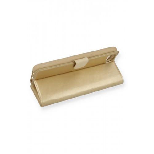Newface Realme C2 Kılıf Trend S Plus Kapaklı Kılıf - Gold Newface Realme C2 Kılıf Trend S Plus Kapaklı Kılıf - Gold