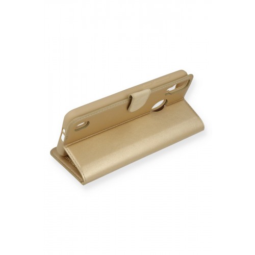 Newface Reeder P13 Blue Kılıf Trend S Plus Kapaklı Kılıf - Gold Newface Reeder P13 Blue Kılıf Trend S Plus Kapaklı Kılıf - Gold