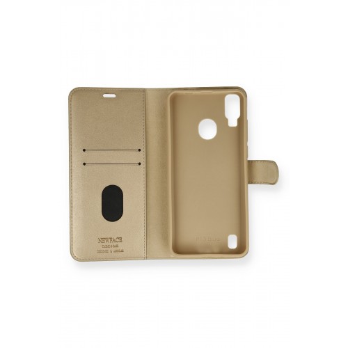 Newface Reeder P13 Blue Kılıf Trend S Plus Kapaklı Kılıf - Gold Newface Reeder P13 Blue Kılıf Trend S Plus Kapaklı Kılıf - Gold