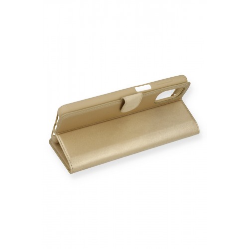 Newface Samsung Galaxy M51 Kılıf Trend S Plus Kapaklı Kılıf - Gold Newface Samsung Galaxy M51 Kılıf Trend S Plus Kapaklı Kılıf - Gold