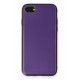 Newface iPhone 7 Kılıf Coco Deri Silikon Kapak - Mor Newface iPhone 7 Kılıf Coco Deri Silikon Kapak - Mor