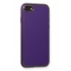 Newface iPhone 7 Kılıf Coco Deri Silikon Kapak - Mor Newface iPhone 7 Kılıf Coco Deri Silikon Kapak - Mor