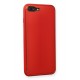 Newface iPhone 7 Plus Kılıf Coco Deri Silikon Kapak - Kırmızı Newface iPhone 7 Plus Kılıf Coco Deri Silikon Kapak - Kırmızı