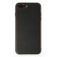 Newface iPhone 8 Plus Kılıf Coco Deri Silikon Kapak - Siyah Newface iPhone 8 Plus Kılıf Coco Deri Silikon Kapak - Siyah