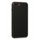 Newface iPhone 8 Plus Kılıf Coco Deri Silikon Kapak - Siyah Newface iPhone 8 Plus Kılıf Coco Deri Silikon Kapak - Siyah