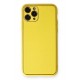 Newface iPhone 11 Pro Kılıf Coco Deri Silikon Kapak - Sarı Newface iPhone 11 Pro Kılıf Coco Deri Silikon Kapak - Sarı