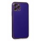 Newface iPhone 11 Pro Kılıf Coco Deri Silikon Kapak - Mor Newface iPhone 11 Pro Kılıf Coco Deri Silikon Kapak - Mor
