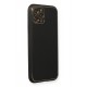 Newface iPhone 11 Pro Max Kılıf Coco Deri Silikon Kapak - Siyah Newface iPhone 11 Pro Max Kılıf Coco Deri Silikon Kapak - Siyah