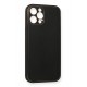 Newface iPhone 12 Pro Max Kılıf Coco Deri Silikon Kapak - Siyah Newface iPhone 12 Pro Max Kılıf Coco Deri Silikon Kapak - Siyah