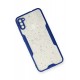 Newface Samsung Galaxy M11 Kılıf Platin Simli Silikon - Lacivert Newface Samsung Galaxy M11 Kılıf Platin Simli Silikon - Lacivert