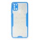 Newface Samsung Galaxy A21S Kılıf Platin Simli Silikon - Mavi Newface Samsung Galaxy A21S Kılıf Platin Simli Silikon - Mavi