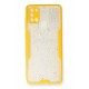 Newface Samsung Galaxy A21S Kılıf Platin Simli Silikon - Sarı Newface Samsung Galaxy A21S Kılıf Platin Simli Silikon - Sarı