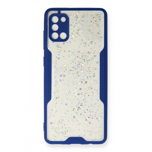 Newface Samsung Galaxy A31 Kılıf Platin Simli Silikon - Lacivert Newface Samsung Galaxy A31 Kılıf Platin Simli Silikon - Lacivert
