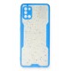 Newface Samsung Galaxy A31 Kılıf Platin Simli Silikon - Mavi Newface Samsung Galaxy A31 Kılıf Platin Simli Silikon - Mavi