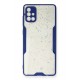 Newface Samsung Galaxy A71 Kılıf Platin Simli Silikon - Lacivert Newface Samsung Galaxy A71 Kılıf Platin Simli Silikon - Lacivert