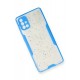 Newface Samsung Galaxy A71 Kılıf Platin Simli Silikon - Mavi Newface Samsung Galaxy A71 Kılıf Platin Simli Silikon - Mavi