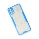 Newface Samsung Galaxy M51 Kılıf Platin Simli Silikon - Mavi Newface Samsung Galaxy M51 Kılıf Platin Simli Silikon - Mavi